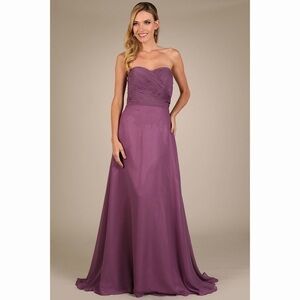 NY0252 lt purple pleated dress